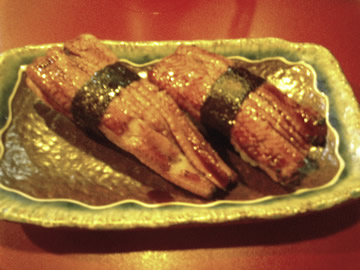 穴子の握り／海宝寿司