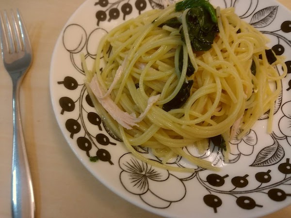 柚子胡椒パスタ