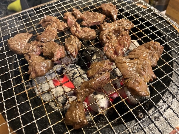 今年初のBBQ
