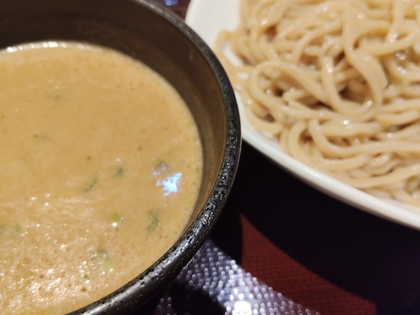今日はつけ麺